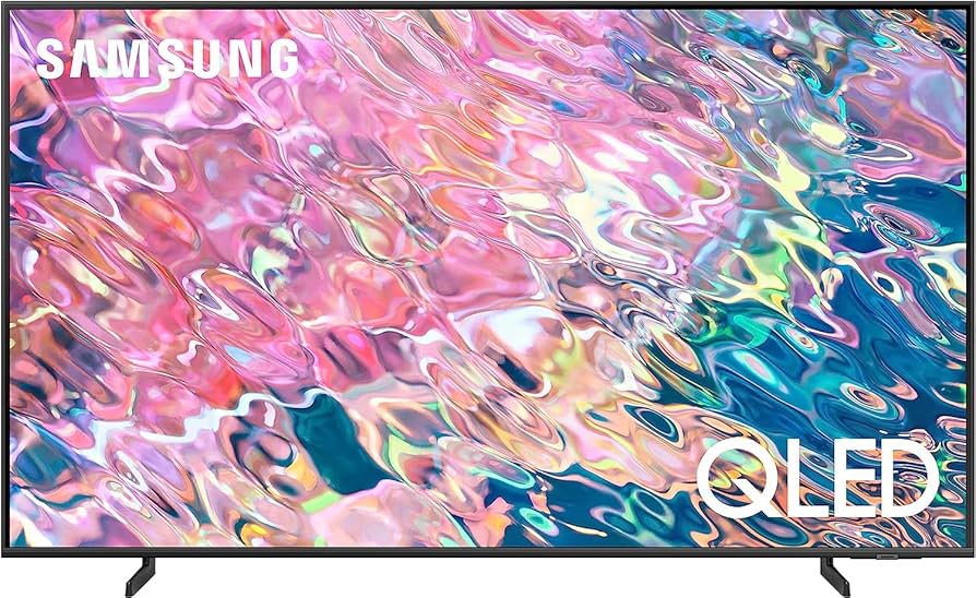 Samsung 55" q60b qled 4k smart tv (2022) processeur avec alexa