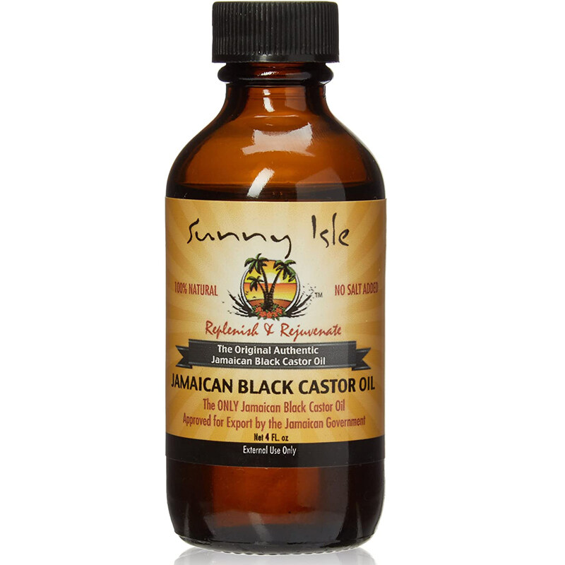 3 huiles de ricin croissance, jamaican castor oil extra dark