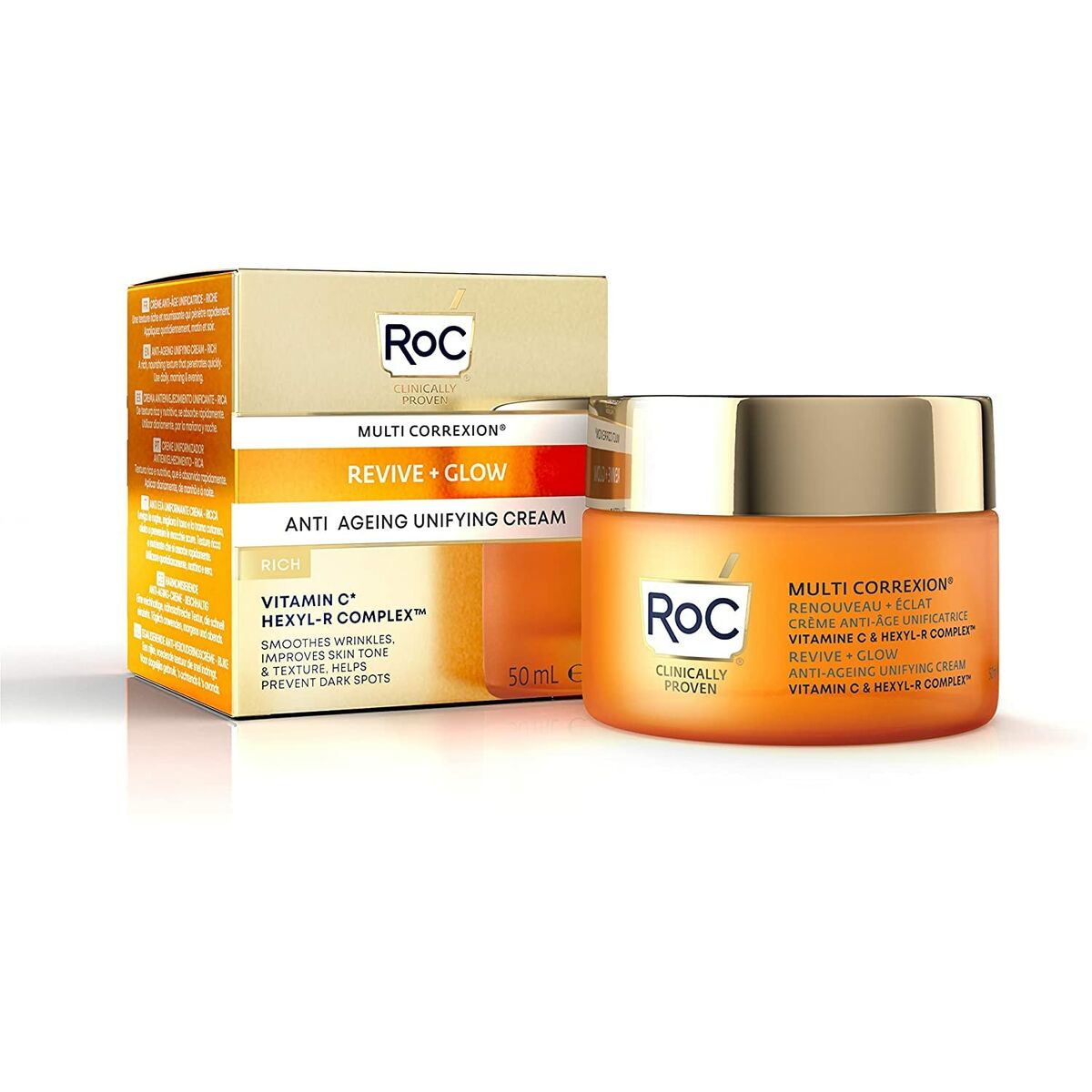 Diaytar Sénégal Crème anti-âge Roc Multi Correxion Revive + Glow (50 ml) 