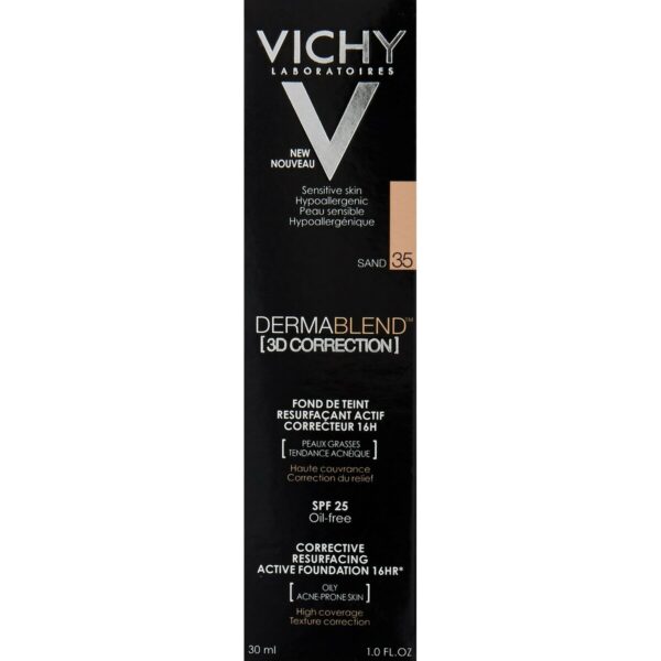Diaytar Sénégal Base de maquillage liquide Vichy Dermablend 3D Correction 35-sand (30 ml)