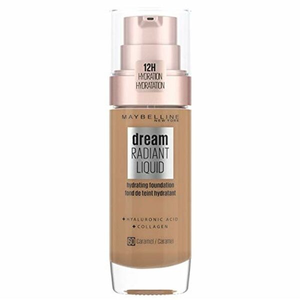 Diaytar Sénégal Base de Maquillage Crémeuse Maybelline Dream Radiant Liquid 060-Caramel (30 ml)