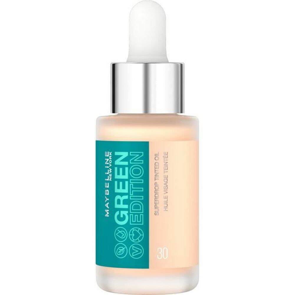 Diaytar Sénégal Base de maquillage liquide Maybelline Green Edition Nº 30 Huile (20 ml) 