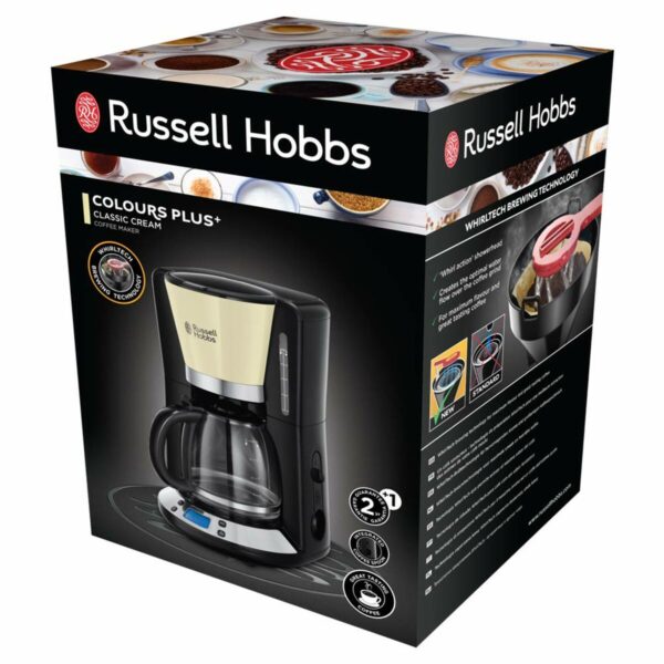 Diaytar Sénégal Cafetière goutte à goutte Russell Hobbs 24033-56 1100 W 15 Tasses Crème