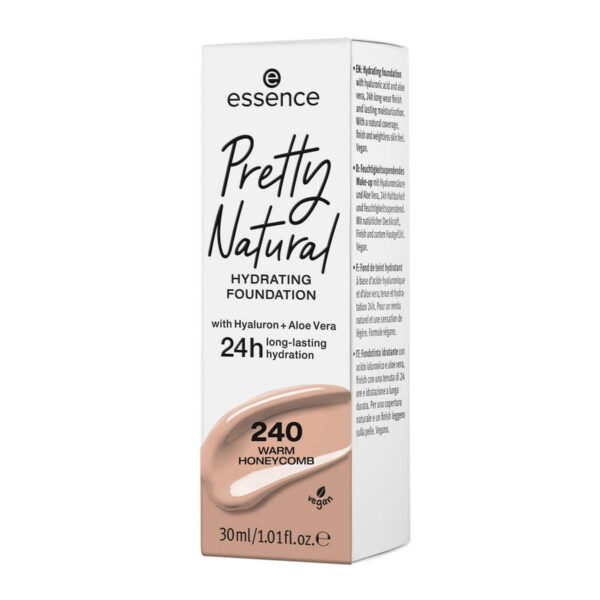 Diaytar Sénégal Base de maquillage liquide Essence Pretty Natural 240-warm honeycomb (30 ml)