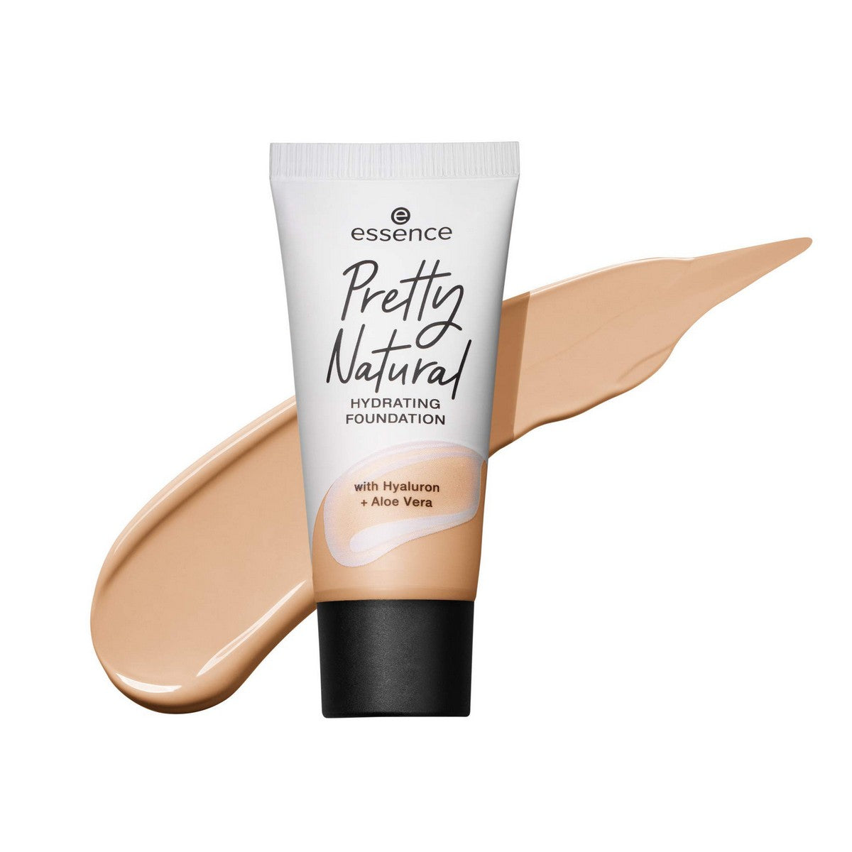 Diaytar Sénégal Base de maquillage liquide Essence Pretty Natural 010-cool porcelaine (30 ml) 
