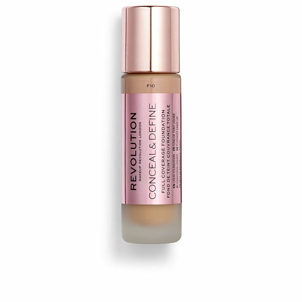 Diaytar Sénégal Base de maquillage liquide Revolution Make Up Conceal & Define F10 (23 ml) 