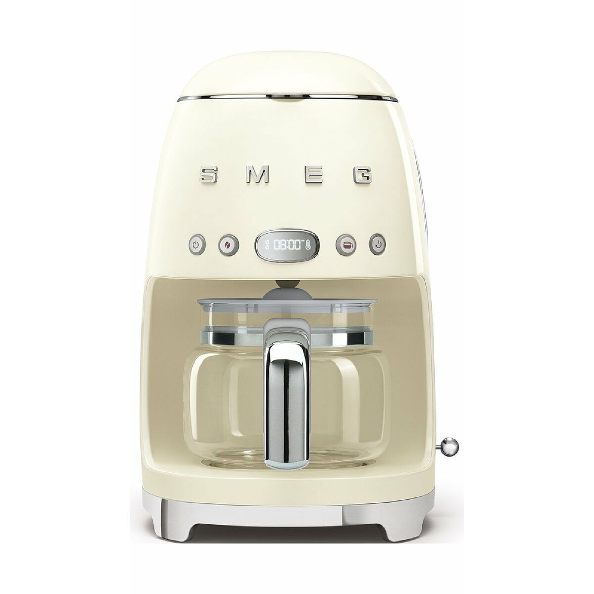 Diaytar Sénégal Cafetière goutte à goutte Smeg DCF02CREU 1050 W Rétro 10 Tasses Crème 