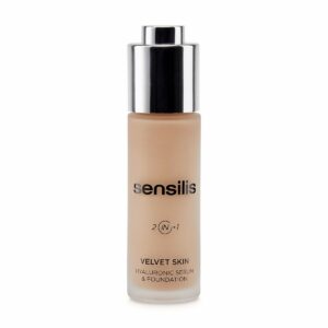 Diaytar Sénégal Base de maquillage liquide Sensilis Velvet Skin 04-Noisette Sérum (30 ml)