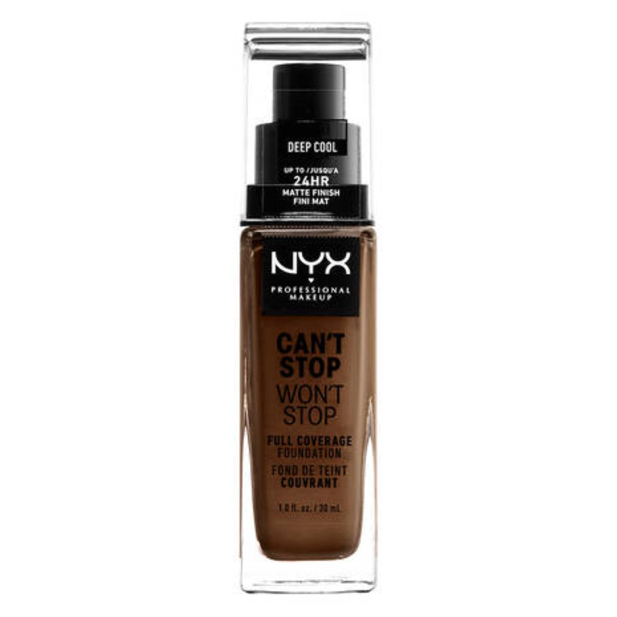 Diaytar Sénégal Base de Maquillage Crémeuse NYX Can't Stop Won't Stop deep cool (30 ml) 