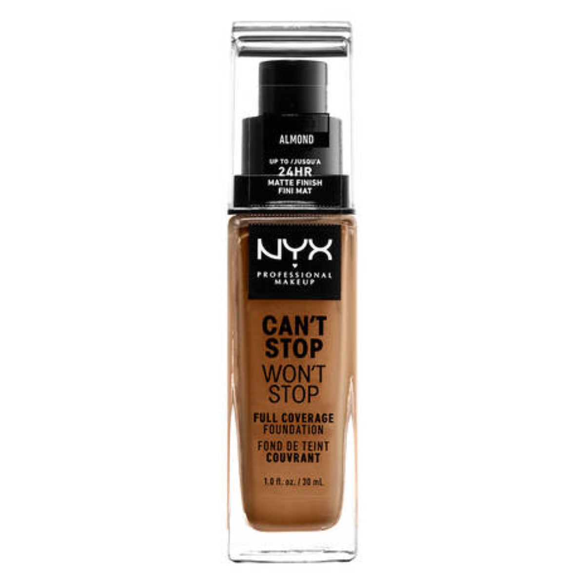 Diaytar Sénégal Base de Maquillage Crémeuse NYX Can't Stop Won't Stop almond (30 ml) 