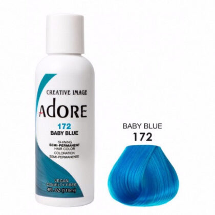 Coloration cheveux semi permanente baby blue 172