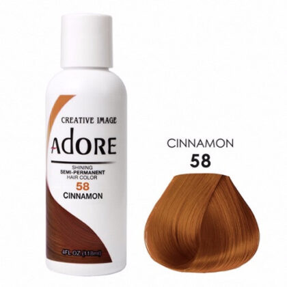 Coloration cheveux semi permanente cinnamon 58