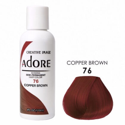 Coloration cheveux semi permanente color brown 76