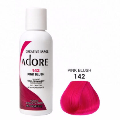 Coloration cheveux semi permanente color pink blush 142