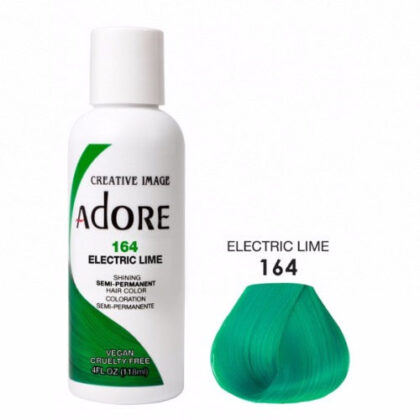 Coloration cheveux semi permanente electric lime 164