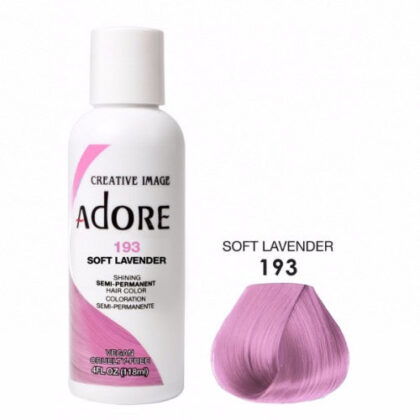 Coloration cheveux semi permanente soft lavender 193