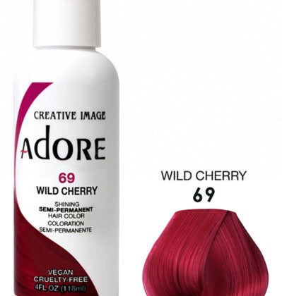 Coloration cheveux semi permanente wild cherry 69