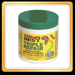Diaytar Sénégal Africa's Best Triple Repair Oil Moisturizer Miracle Cream Après-shampooing pour cheveux et cuir chevelu 5,25 oz BRAND,HAIR