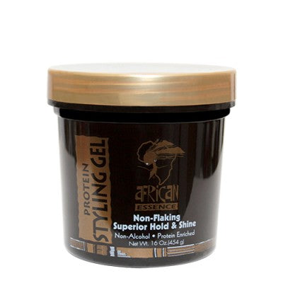 Diaytar Sénégal African Essence Non-Flaking Styling Gel Noir (Protéine) (16oz) BRAND,HAIR