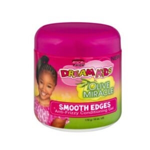 Diaytar Sénégal African Pride Dream Kids Olive Miracle Smooth Edges Anti-Frizz Conditioning Gel 170g