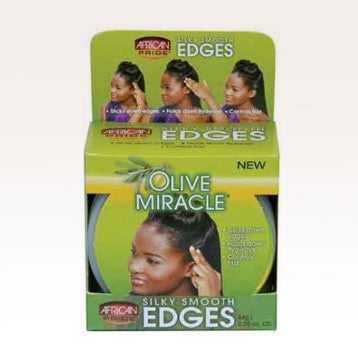 Diaytar Sénégal African Pride Olive Miracle Bords lisses et soyeux 2,25 oz. HAIR,BRAND