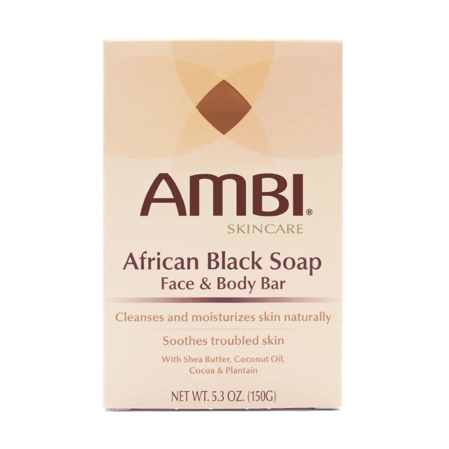 Diaytar Sénégal Ambi African Black Soap Face & Body Bar 5.3 OZ Beauty