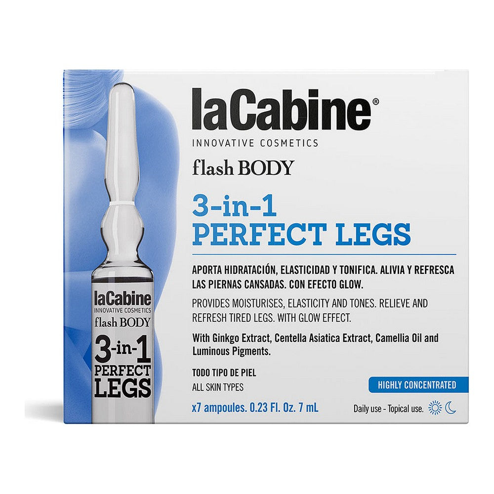 Diaytar Sénégal Ampoules Flash Body laCabine Jambe 3 en 1 (7 x 7 ml) 