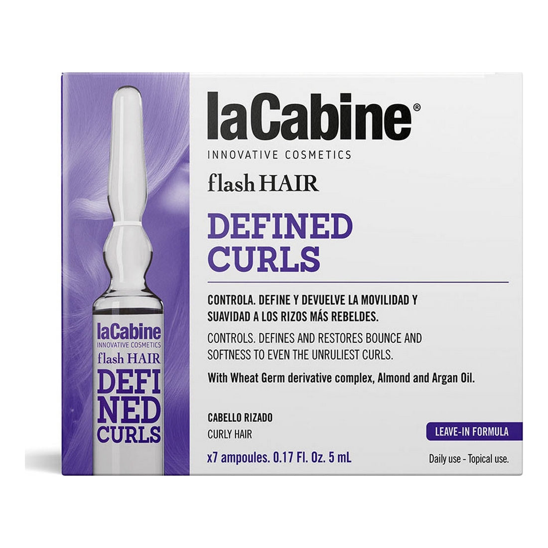 Diaytar Sénégal Ampoules laCabine Flash Hair Curl Defining Fluid (7 pcs) 
