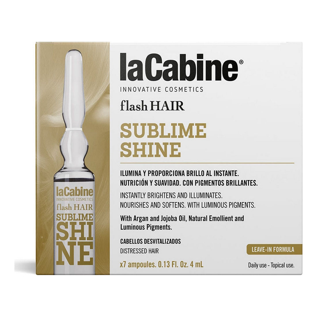 Diaytar Sénégal Ampoules laCabine Flash Hair Revitalizing Nourishment Shine (7 pcs) 