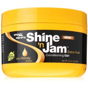 Diaytar Sénégal Ampro Shine 'n Jam Conditioning Gel Extra Hold 8 OZ Hair Care