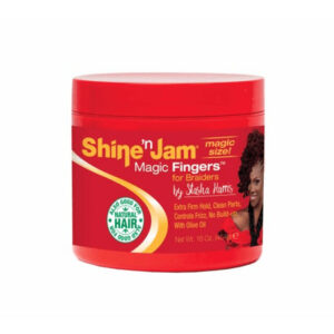 Diaytar Sénégal Ampro Shine n' Jam Magic Fingers Edge Magic For Braiders 16 OZ Hair Care