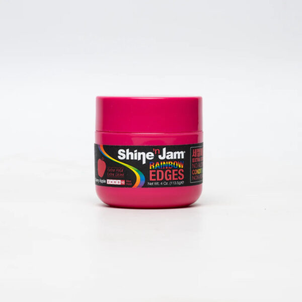 Diaytar Sénégal Ampro Shine 'n Jam Rainbow Edges Extra Hold 4 OZ - Cherry Apple Hair Care