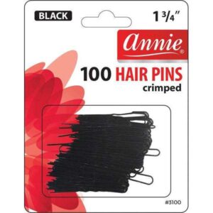 Diaytar Sénégal Annie 100 épingles à cheveux serties 1 3/4" - Noir #3100 Beauty