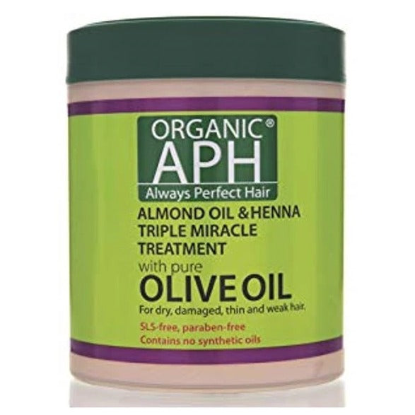Diaytar Sénégal APH Always Perfect Hair Huile d'olive, huile d'amande et henné TRAITEMENT CAPILLAIRE TRIPLE MIRACLE 500 ml BRAND,HAIR