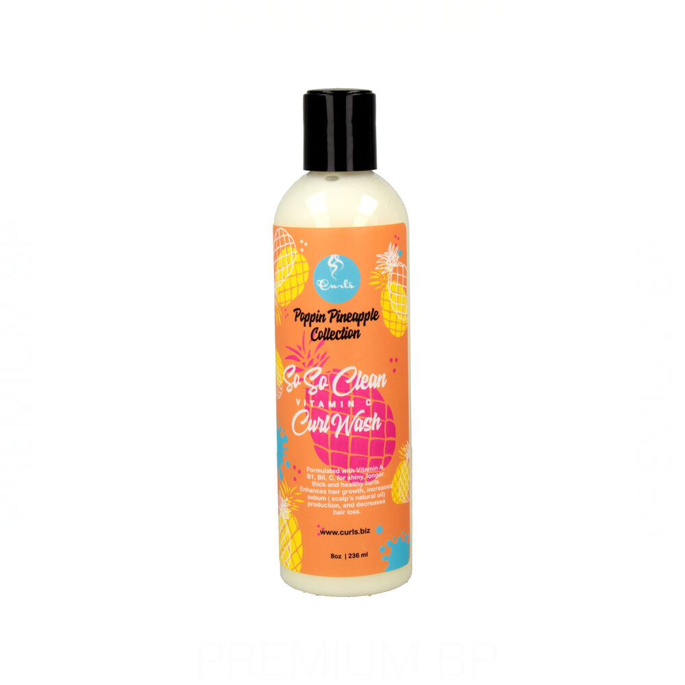 Diaytar Sénégal Après-shampooing Curls Poppin Pineapple Collection So So Clean Curl Wash (236 ml) 