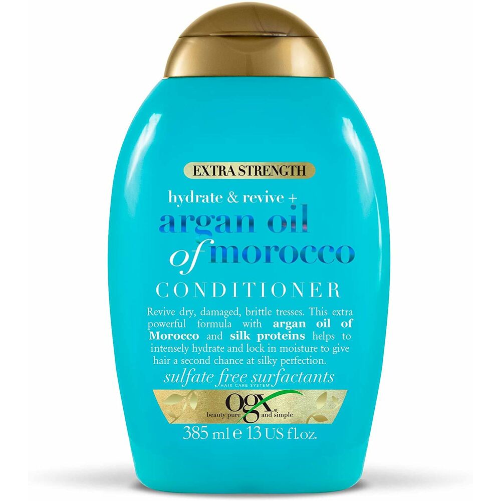 Diaytar Sénégal Après-Shampooing Réparateur OGX Huile d'Argan Hydratante (385 ml) 