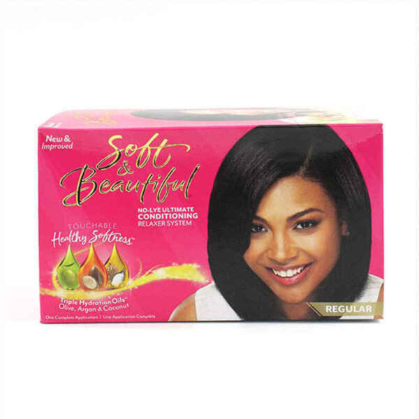 Diaytar Sénégal Après-shampooing Shine Inline Soft & Beautiful Relaxer Kit Reg