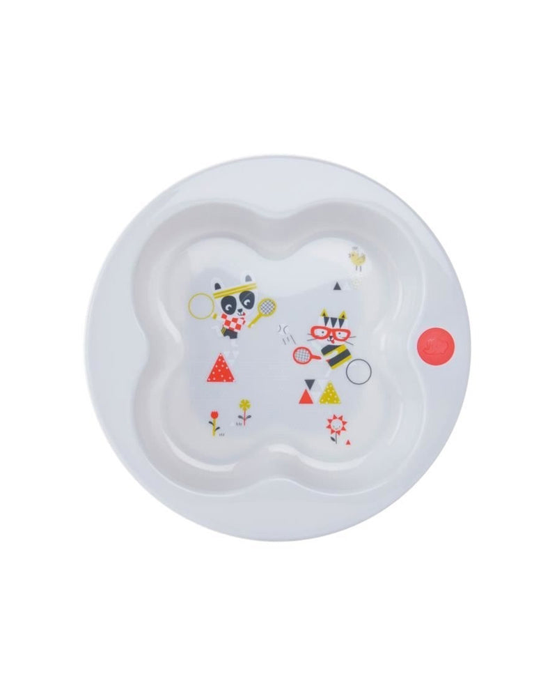 Diaytar Sénégal assiette d'apprentissage avec couvercle bee fantasy - bébé confort a-table,assiettes,bebe-confort,fille,garcon,puericulture,Repas