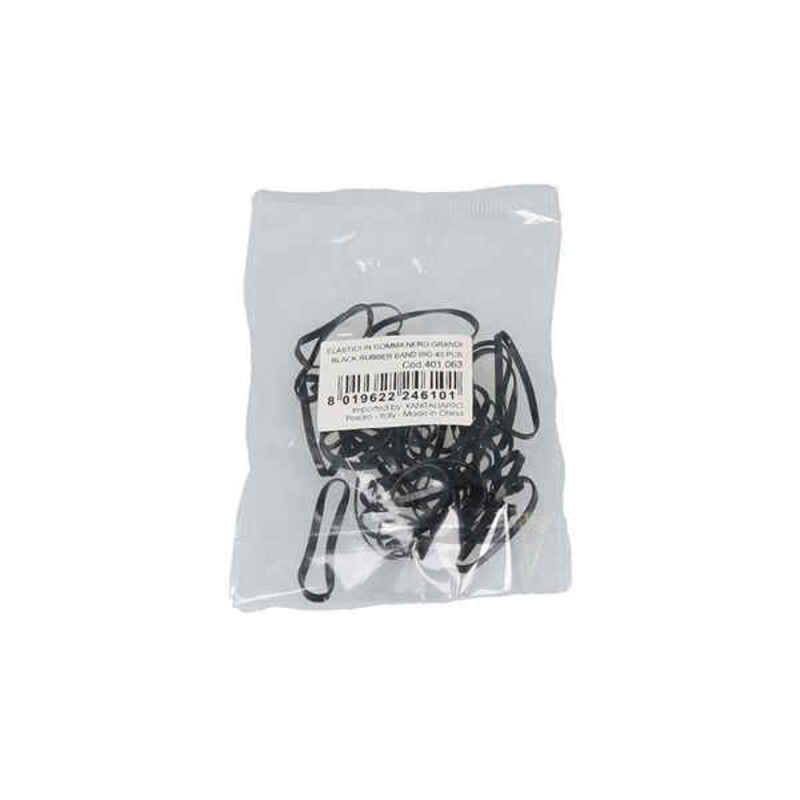 Diaytar Sénégal Bandeaux en Caoutchouc Xanitalia Large Noir (40 pcs) 