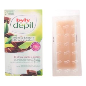 Diaytar Sénégal Bandes d'épilation pour le corps Depil Chocolate Byly (12 uds)