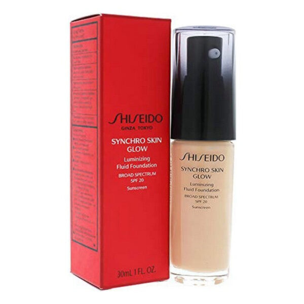 Diaytar Sénégal Base de maquillage liquide Synchro Skin Glow Shiseido N4 (30 ml)