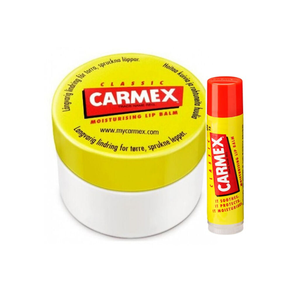 Diaytar Sénégal Baume à Lèvres Hydratant Carmex Classic Fraise (2 pcs) 