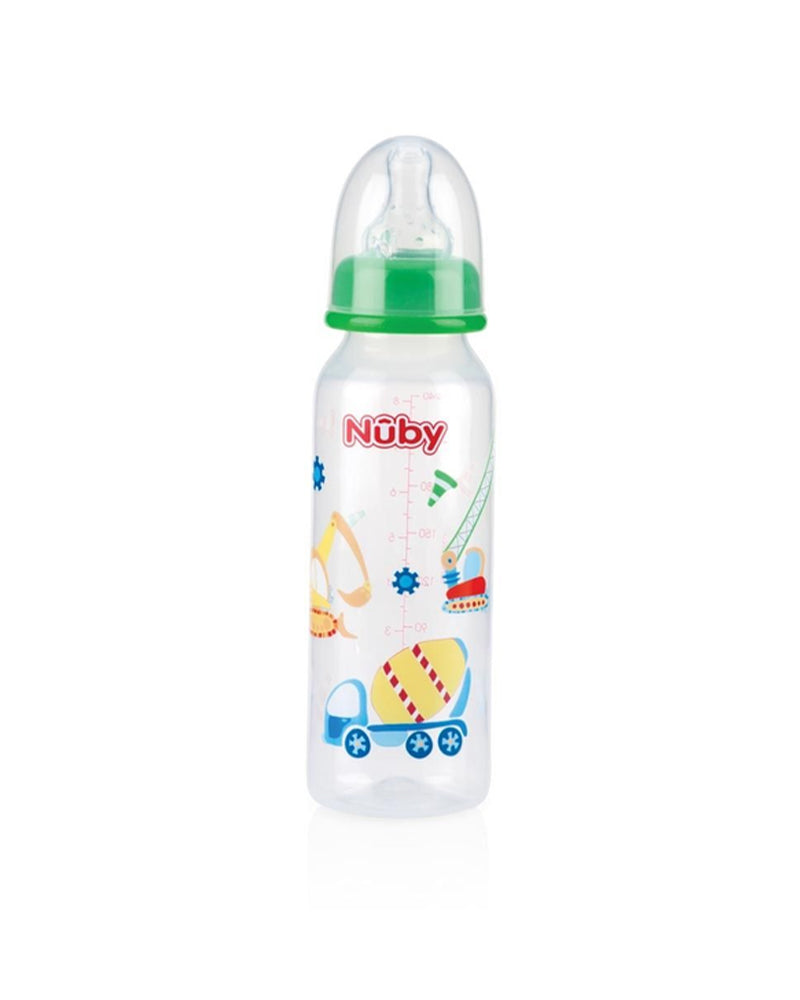 Diaytar Sénégal biberon nûby col standard débit lent 0m+ 240ml - vert 