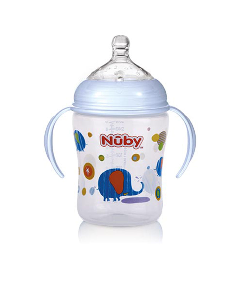 Diaytar Sénégal biberon nûby évolutif avec anses amovibles éléphant 3m+ 270ml biberon,biberons-2,garcon,nuby,puericulture,Repas