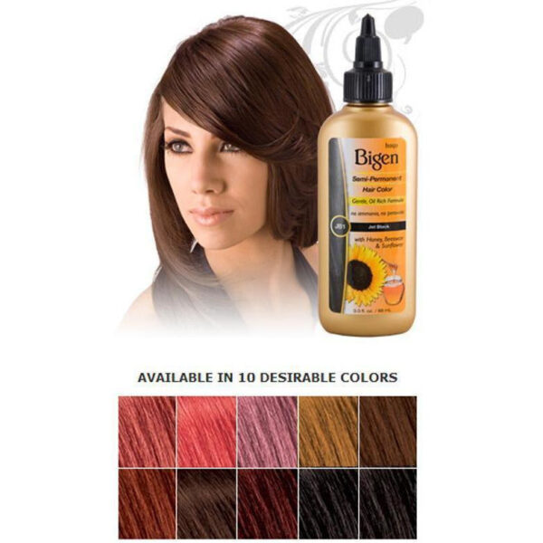 Diaytar Sénégal Bigen Semi-Permanent Hair Color – Jet Black JB1 3.0 OZ Hair Care
