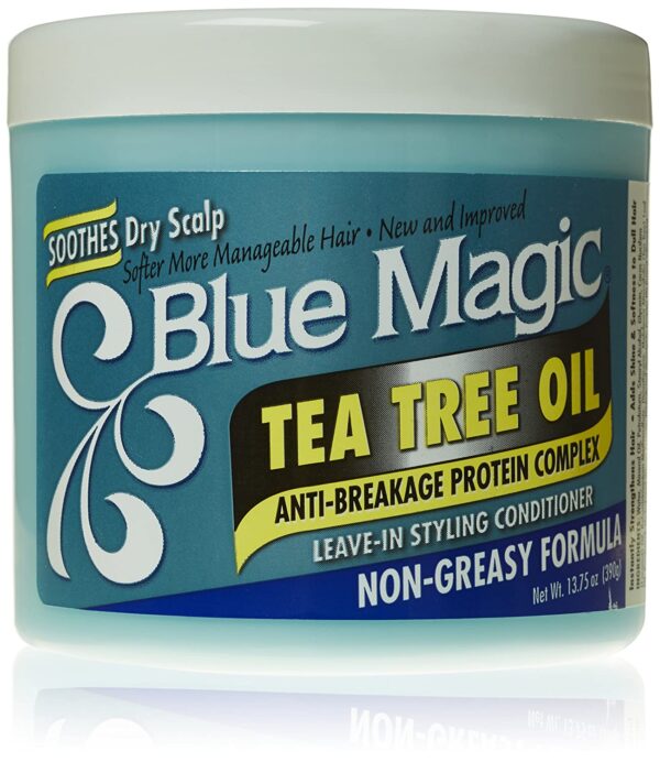 Diaytar Sénégal Blue Magic Après-shampooing sans rinçage à l'huile d'arbre à thé 13,75 oz BRAND,HAIR