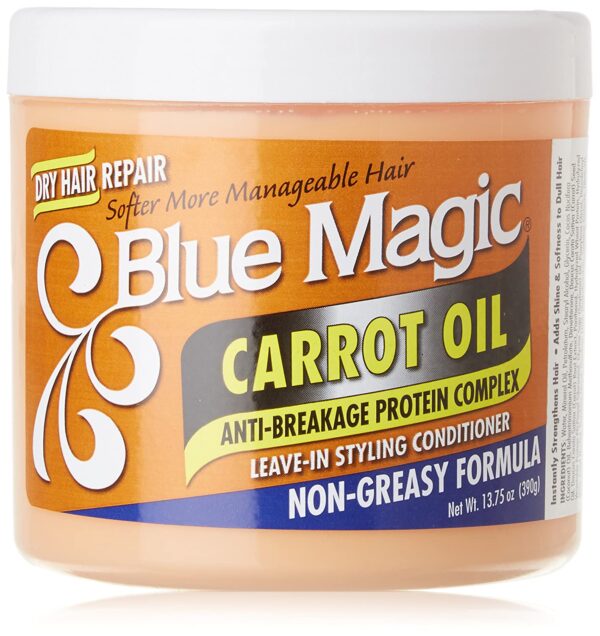 Diaytar Sénégal Blue Magic Après-shampooing sans rinçage à l'huile de carotte 13,75 oz BRAND,HAIR