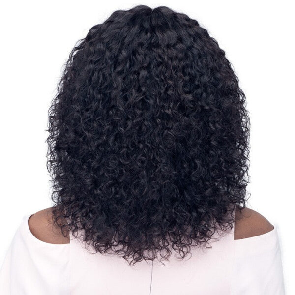 Diaytar Sénégal Bobbi Boss 100% Cheveux Humains Non Transformés Bundle Lace Front Wig - MHLF503 Jheri Curl 16 Lace Front Wigs