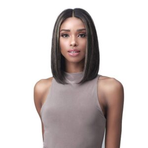 Diaytar Sénégal Bobbi Boss 100% cheveux humains non transformés Lace Front Wig - MHLF560 Evelina Lace Front Wigs