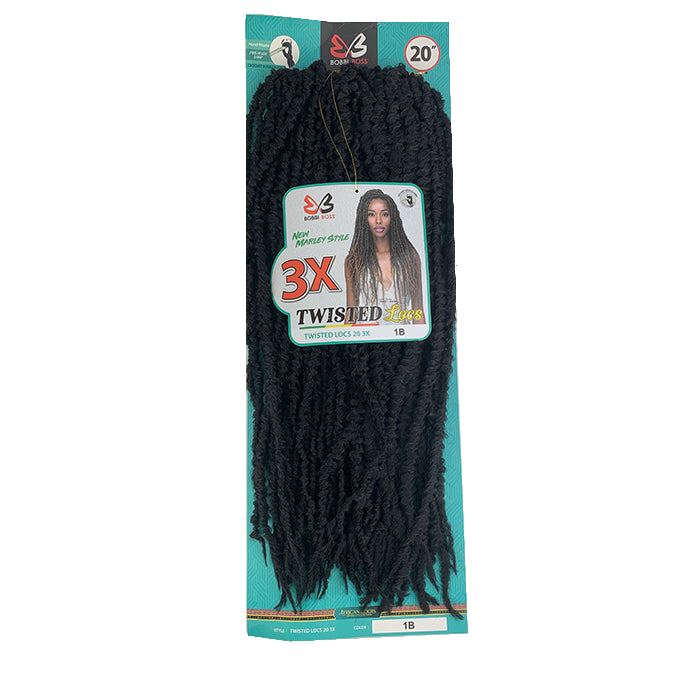Diaytar Sénégal Bobbi Boss Braids – 3X Twisted Locs 20" Braiding Hair